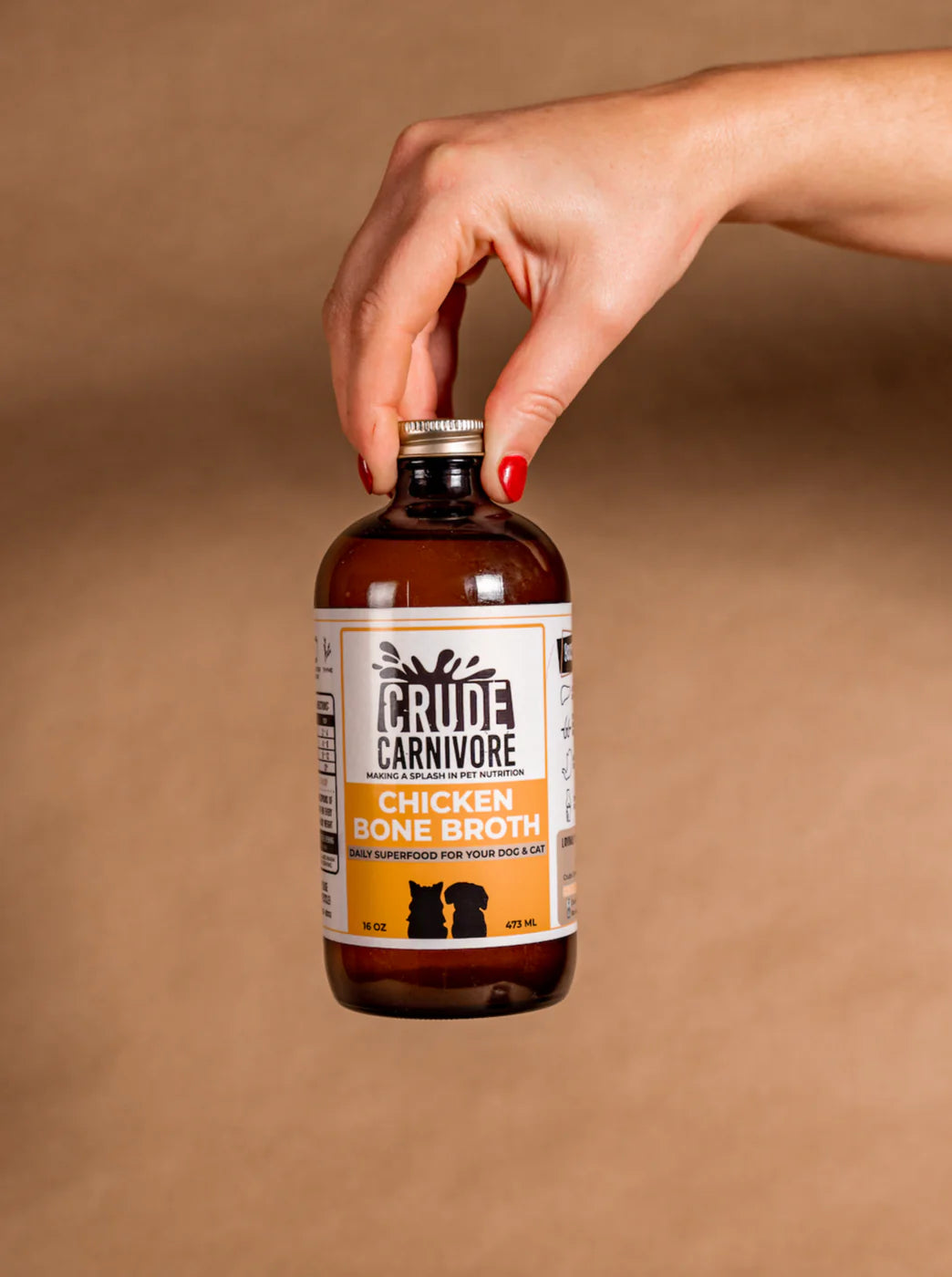 Crude Carnivore - Chicken Broth | 16oz