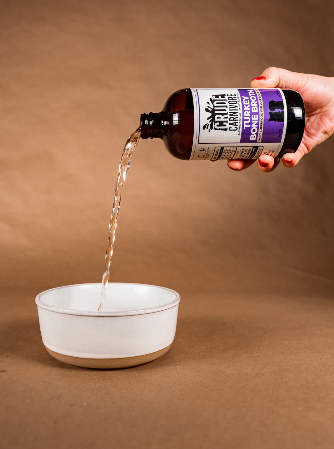 Crude Carnivore - Turkey Broth | 16oz