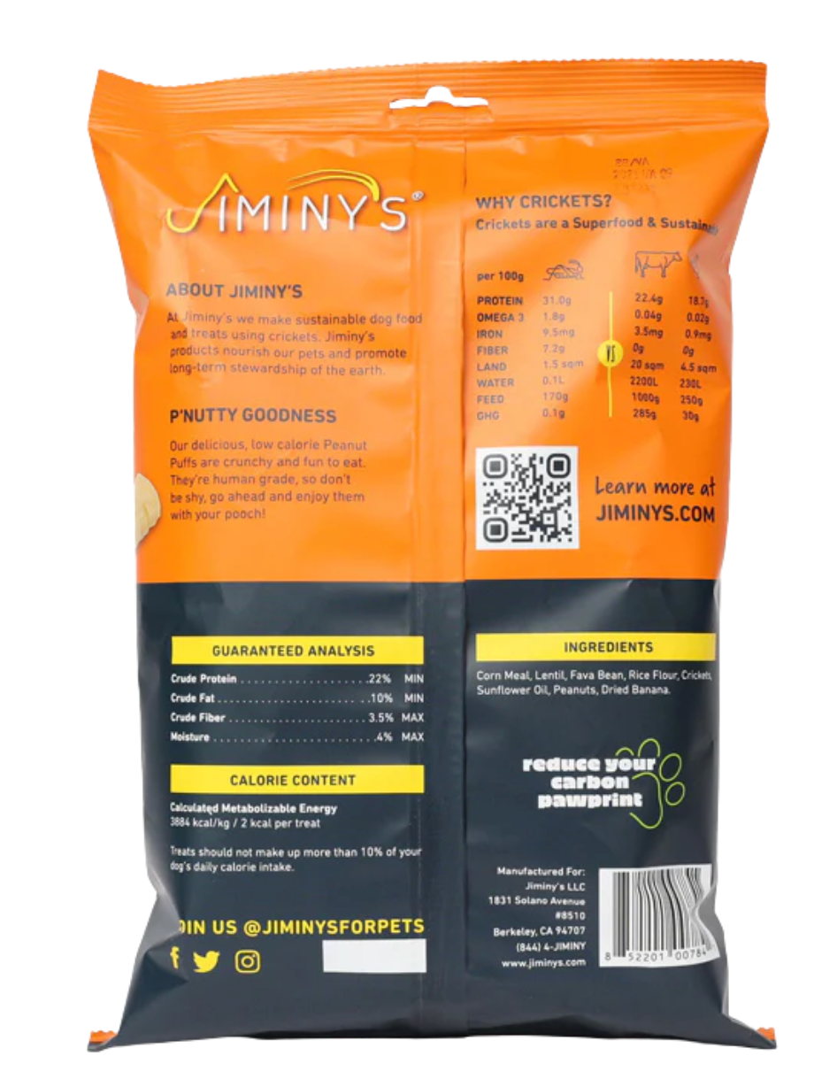 Jiminy's - Peanut Puffs | 4.2oz