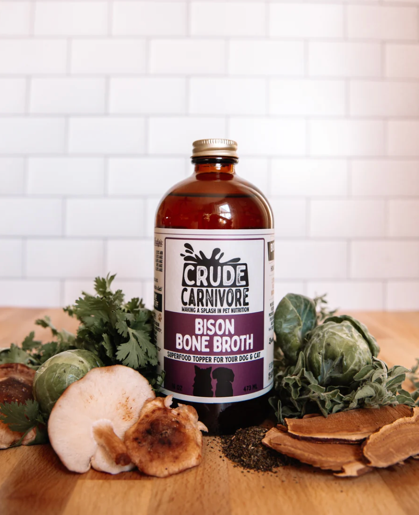 Crude Carnivore - Bison Broth | 16oz