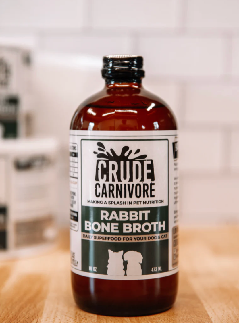 Crude Carnivore - Rabbit Broth | 16oz