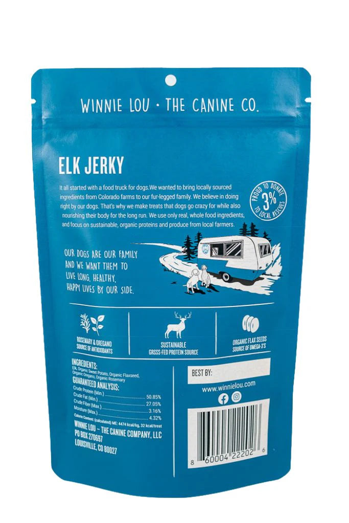 Winnie Lou - Elk Jerky | 2.5oz