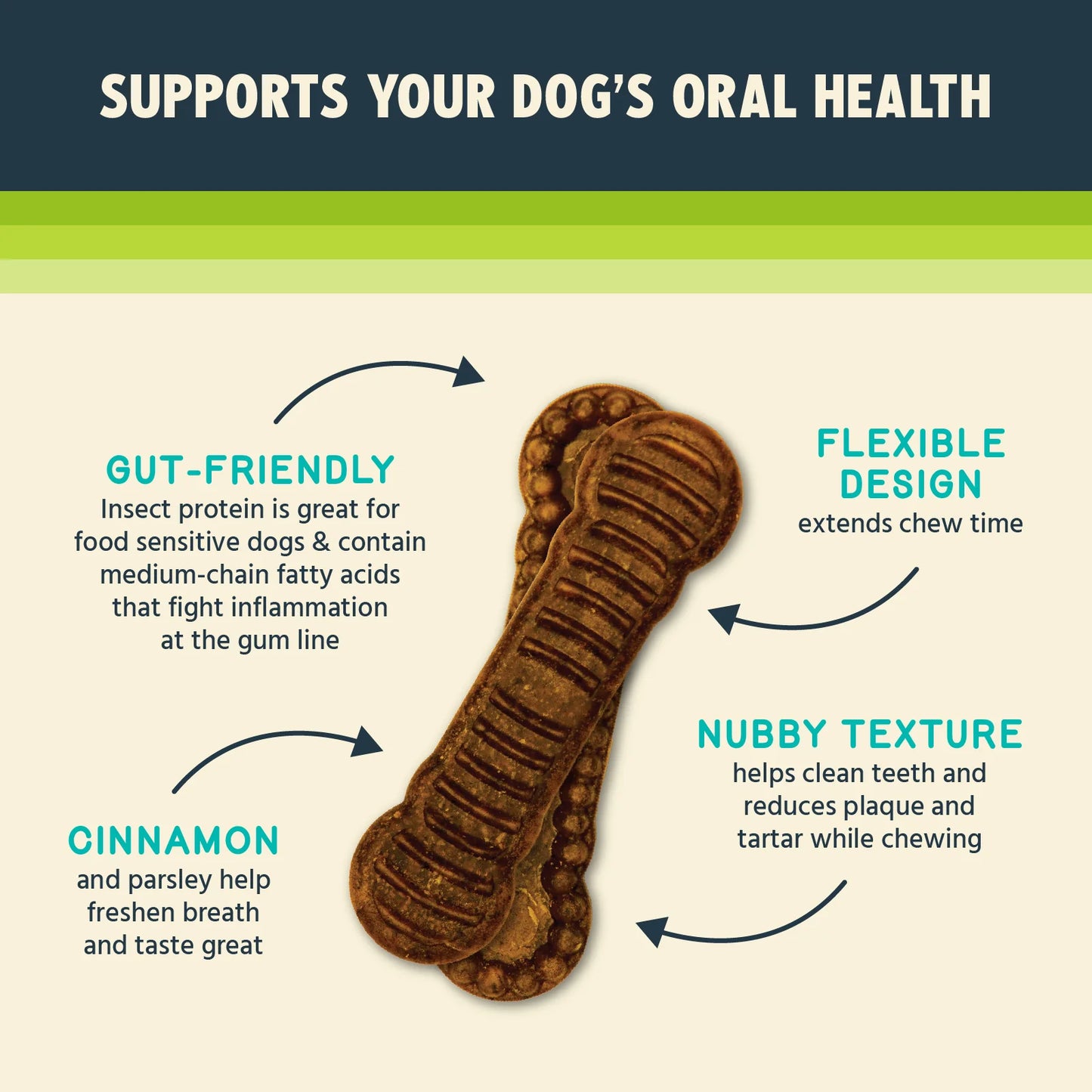 Jiminy's - Dental Chews - Large | 7ct