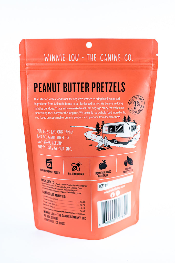 Winnie Lou - Peanut Butter Pretzels | 4oz