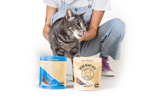 Winnie Lou - Cat Treats - Bison Liver Bits | 1oz