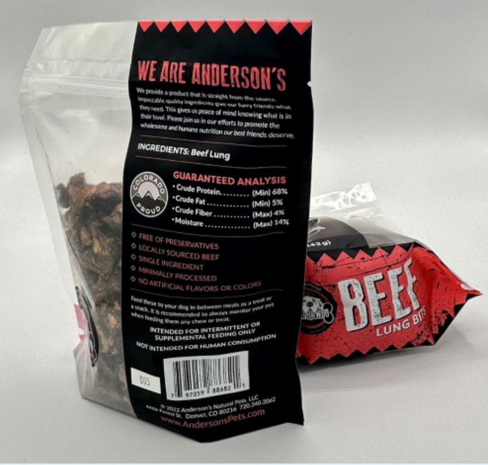 Anderson's - Beef Lung Bits | 5oz