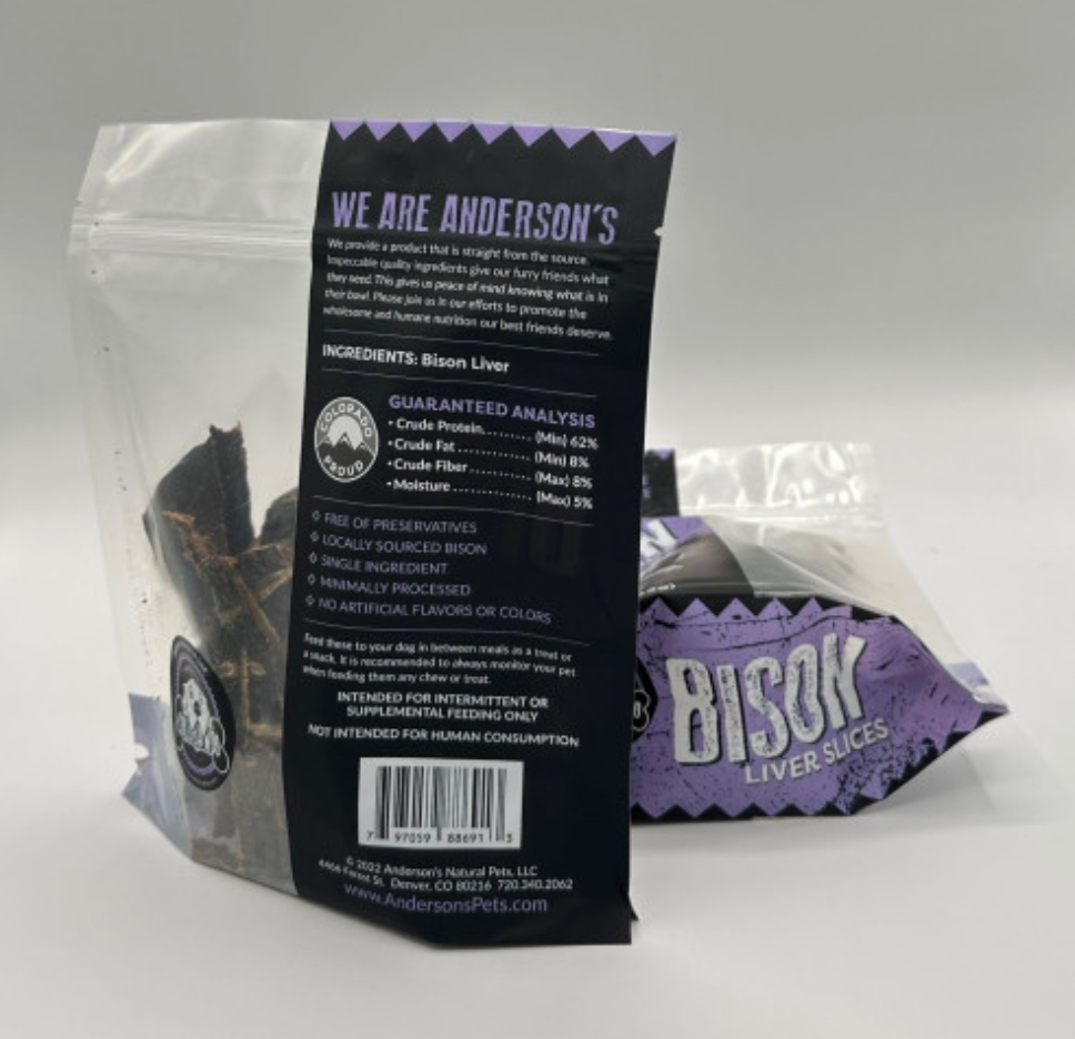 Anderson's - Bison Liver Slices | 5oz