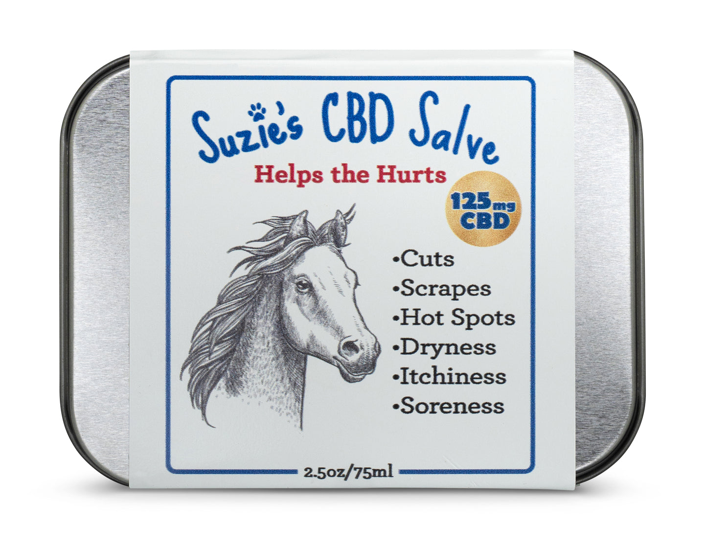 Suzie’s - CBD Salve for Horses 125mg | 2.5oz