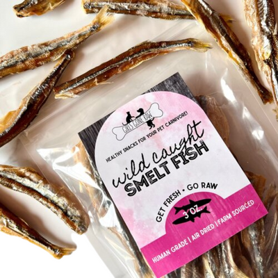 Girls Gone Raw - Wild-Caught Smelt | 5ct case