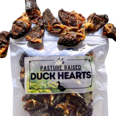 Girls Gone Raw - Duck Hearts 4oz | 5 count