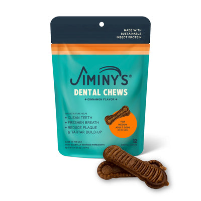 Jiminy's - Dental Chews - Medium | 12ct