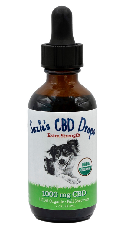 Suzie's -  USDA Organic CBD Oil 1000mg | 2oz