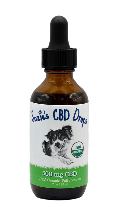 Suzie's - USDA Organic CBD Oil 500mg | 1oz