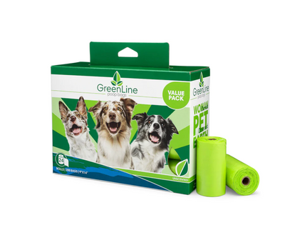 GreenLine - Poop Bags 24 roll Pack | 288 bags