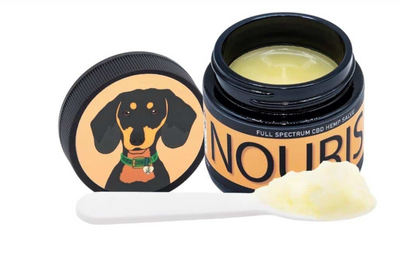 CBD Dog Health - NOURISH Salve DOGS: For Dry Skin, Elbows, and Paws 2oz/4oz | 300mg/600mg