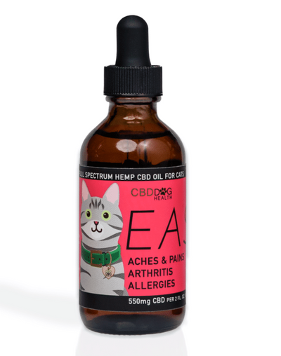CBD Dog Health - Ease Oil for CATS 2oz | 550mg
