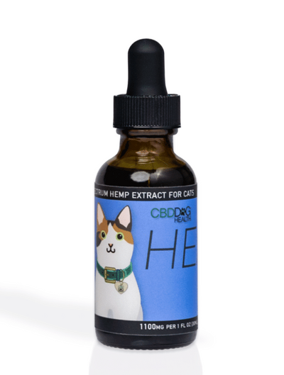 CBD Dog Health - Full Spectrum Heal Oil for CATS 1oz | 1,100mg