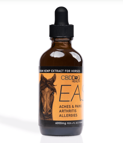 CBD Dog Health - Ease Oil for HORSES 4oz | 6000mg