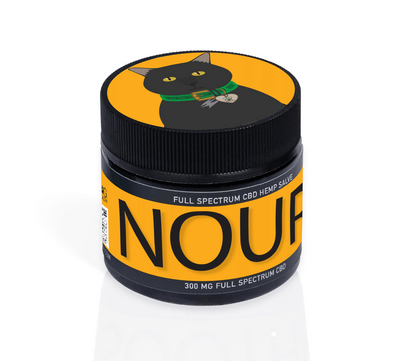 CBD Dog Health - NOURISH Salve CATS: For Dry Skin, Elbows, and Paws 2oz | 300mg