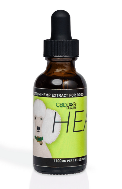 CBD Dog Health - Full Spectrum Heal Oil for DOGS 1oz | 1,100mg