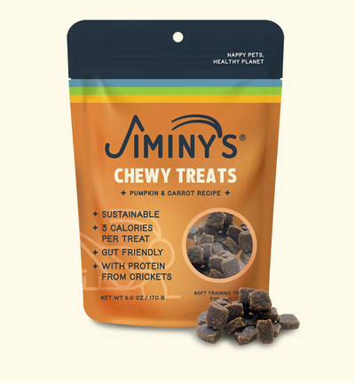 Jiminy's - Pumpkin & Carrot Soft and Chewy Training Treats | 6oz