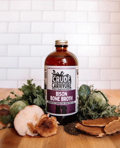 Crude Carnivore - Bison Broth | 16oz