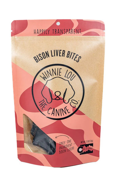 Winnie Lou - Bison Liver Bites | 2.5oz