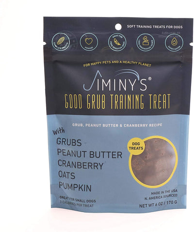 Jiminy's - Grub soft chew - PB and Cranberry | 6oz