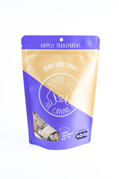 Winnie Lou - Berry Boost Bones | 4oz