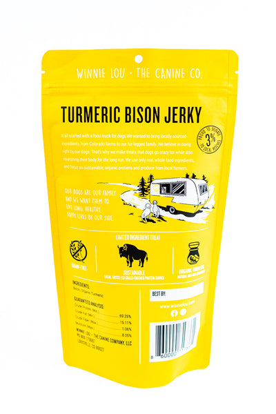 Winnie Lou - Turmeric Bison Jerky | 2.5oz