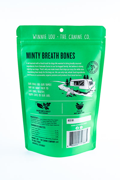 Winnie Lou - Minty Breath Bones | 4oz