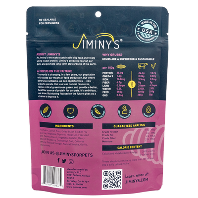 Jiminy's - Pumpkin & Berry Soft and Chewy Training Treat | 6oz
