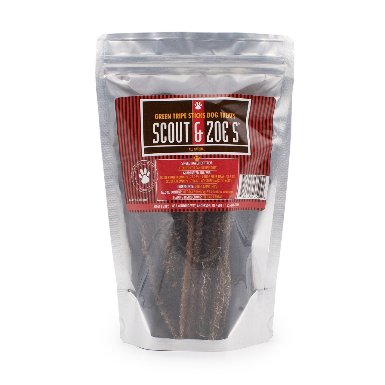 Scout and Zoe's - Lamb Green Tripe Sticks