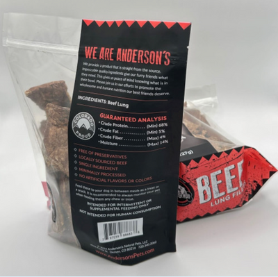 Anderson's - Beef Lung Filets | 8oz
