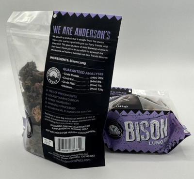 Anderson's - Bison Lung Bits | 5oz
