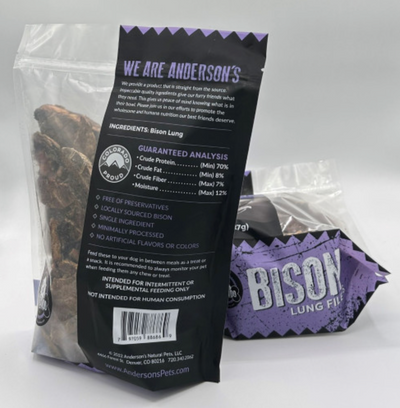 Anderson's - Bison Lung Filets | 8oz