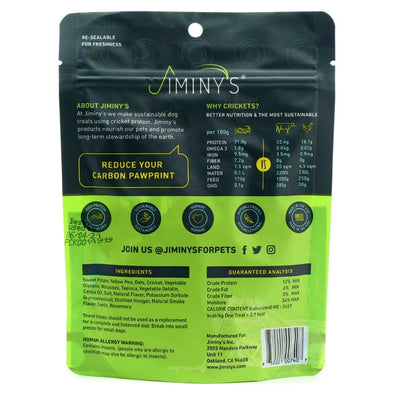 Jiminy's - Peas & Sweet Potato Soft and Chewy Training Treats | 6oz