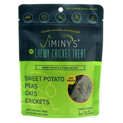 Jiminy's - Peas & Sweet Potato Soft and Chewy Training Treats | 6oz
