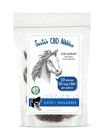 Suzie’s - CBD Treats for Horses 10mg | 10ct