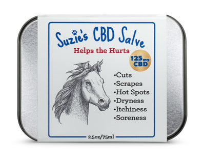 Suzie’s - CBD Salve for Horses 125mg | 2.5oz