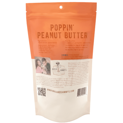 Mika & Sammy's - Poppin’ Peanut Butter | 5oz/12oz